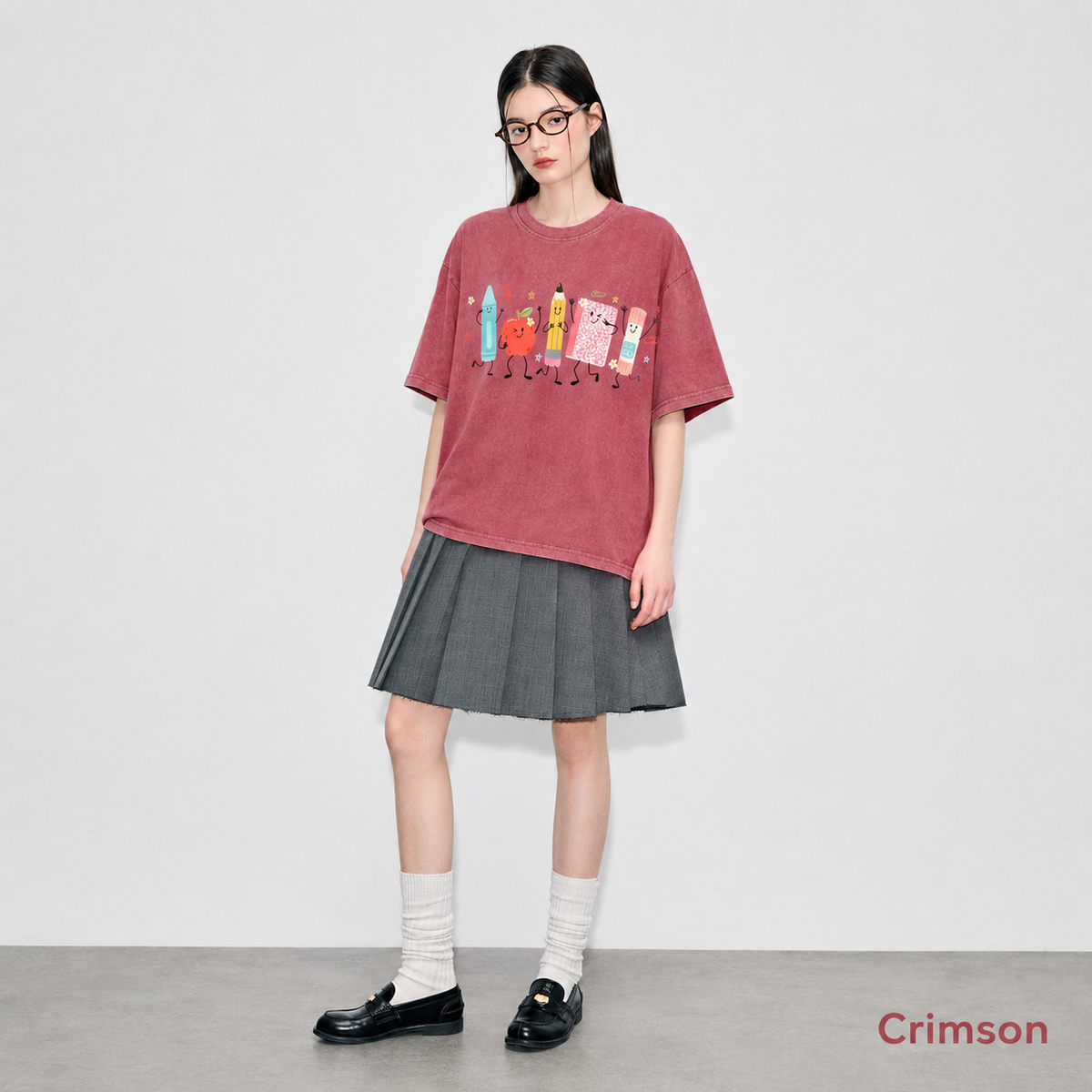 Cute School Supplies Comfort Colors Shirt, Back To School Teacher Adult Youth Shirt, Crayon Pencil Notebook Tee, Kindergarten Teacher Gift 1c1cb0d5-e462-4be7-8466-50c14ac83e20-c6c32b85-7083-4435-8253-0b77568cee8a.png