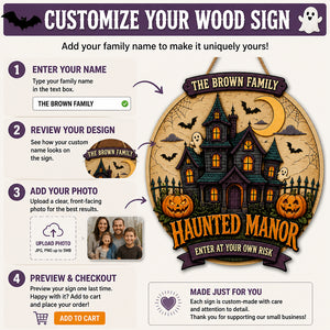 Personalized Haunted Manor Family Wood Sign - Personalized Wood Sign 1c41bf4a-83ad-4825-8248-f1462c4da506.jpg