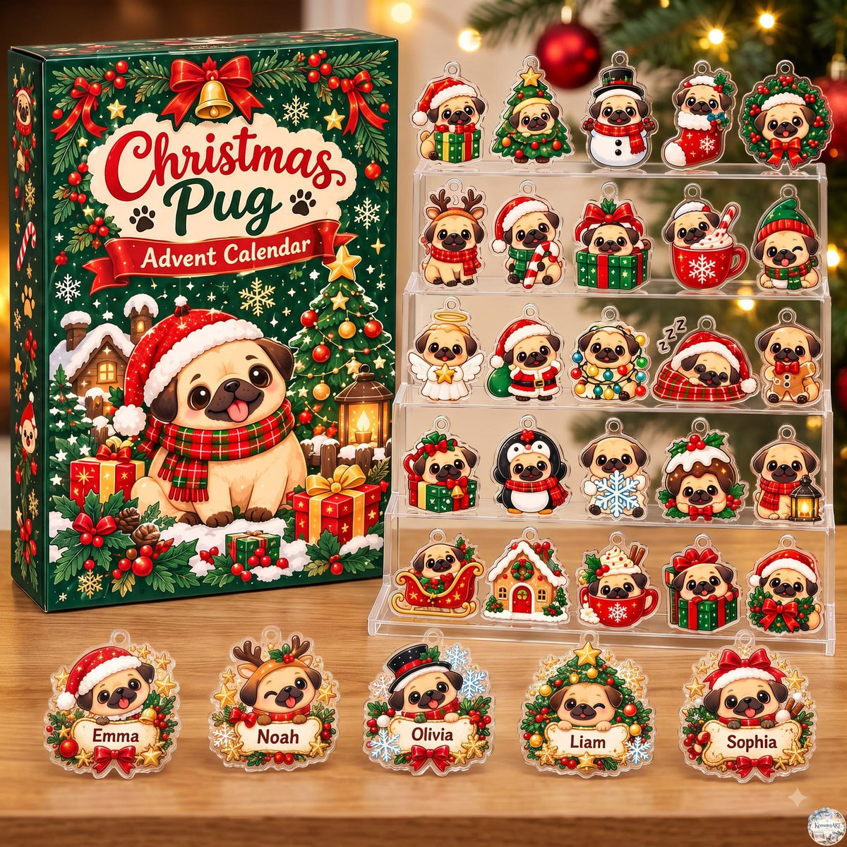 Puppy Advent Calendar 2026 | 24 Day Christmas Countdown with Personalized 2D Dog Ornament 1c5183de-a8be-473e-8ba3-813dd07e2989-il_fullxfull.8595511258_tpzy.jpg