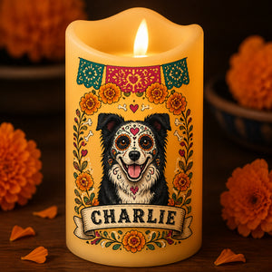 Custom Pet Sugar Skull Portrait LED Memorial Candle - Personalized Custom Led Flameless Candle 1c542f05-6a77-42a6-a2ab-07d2cd052aac.jpg