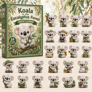 Koala In The Eucalyptus Forest Advent Calendar 2026 - 24-Day Festive Countdown, Acrylic Charms Blind Box - Gift For Koala Lovers 1c8eb9f9-a327-43ac-8e6a-de7e1e1e4f1a-koala.jpg