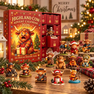 Highland Cow Advent Calendar 2026 24 Days Christmas Countdown 3D Collectible Figurines Farmhouse Holiday Decor Gift for Cow Lovers 1c8ece21-6a14-45e0-9b04-fa35baa8bd9c-sdfgdfsg-5-.webp