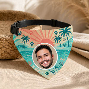 Tropical Face-Photo Pet Bandana Collar - Personalized Pet Bandana Collar With Adjustable Buckle 1c8fe0f9-8173-4279-b7e5-ce75c2de2679.jpg