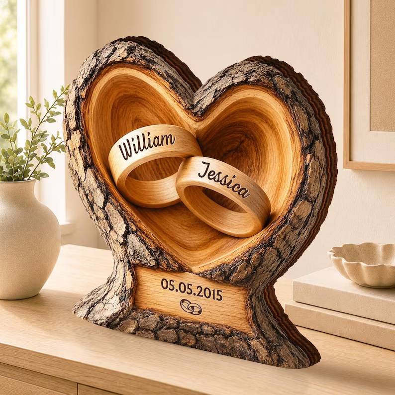 Personalized Interlocking Rings Wooden Plaque, Custom Names and Date, Wedding Anniversary Keepsake 1c93473f-4049-4bde-9255-7066a71c8d7a-ghgh-8-.jpg