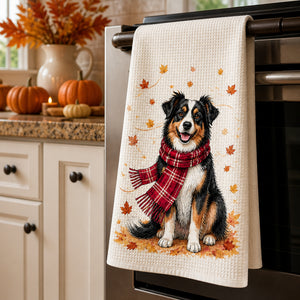 Custom Autumn Pet Portrait Kitchen Towel (Photo to Art) - Personalized Kitchen Towel 1c952958-6397-40a7-b1f4-fe8306036901.jpg