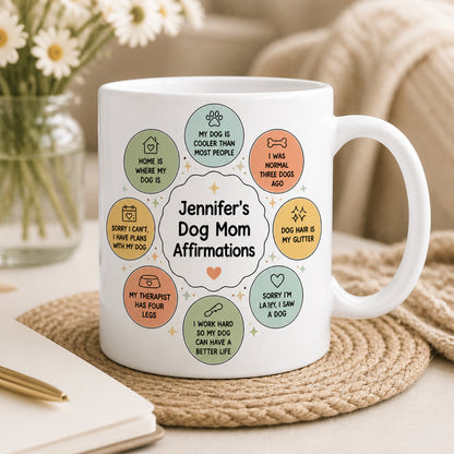 Personalized Dog Mom Affirmations Mug - Personalized Mug 1cb1770c-d407-4d7d-9711-74524215e648.jpg