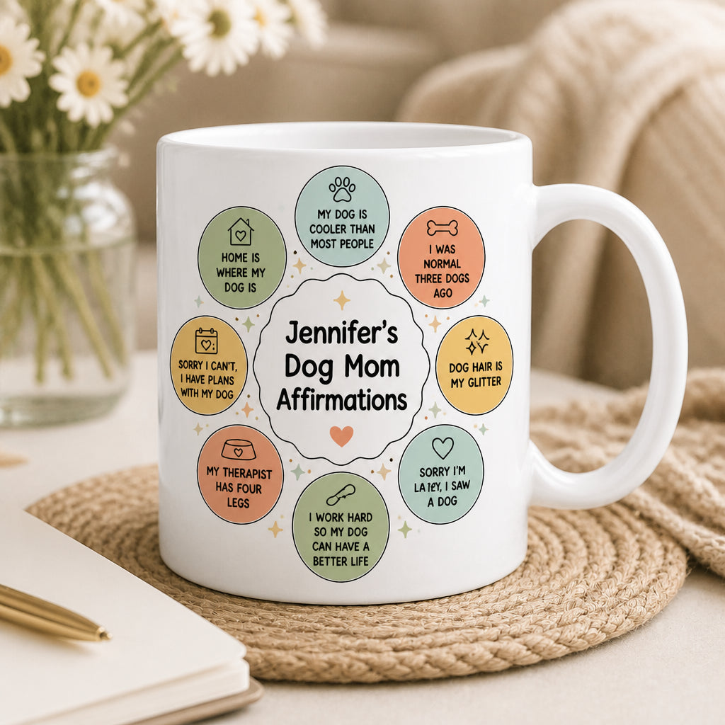Personalized Dog Mom Affirmations Mug - Personalized Mug 1cb1770c-d407-4d7d-9711-74524215e648.jpg