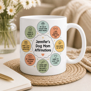 Personalized Dog Mom Affirmations Mug - Personalized Mug 1cb1770c-d407-4d7d-9711-74524215e648.jpg