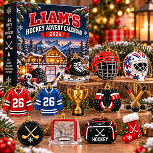 Personalized Hockey Advent Calendar 2026, 24 Acrylic Ornaments, Ice Hockey Christmas Countdown, Hockey Player Gift for Kids 1cc00d34-7d21-4ccf-a224-dd0853c6c906-il_1588xN.8639206261_eap6.jpg