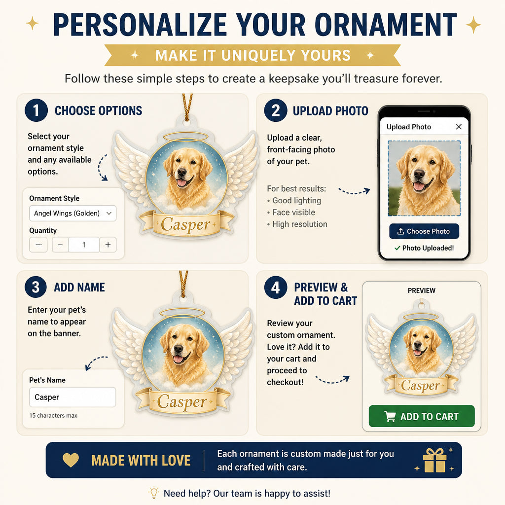 Angel Wings Pet Memorial Photo Ornament (Shape-Cut) – Upload Your Pet Photo - Personalized Shape Ornament 1cd6b947-2ed1-4b14-975b-2f09751ac5b6.jpg