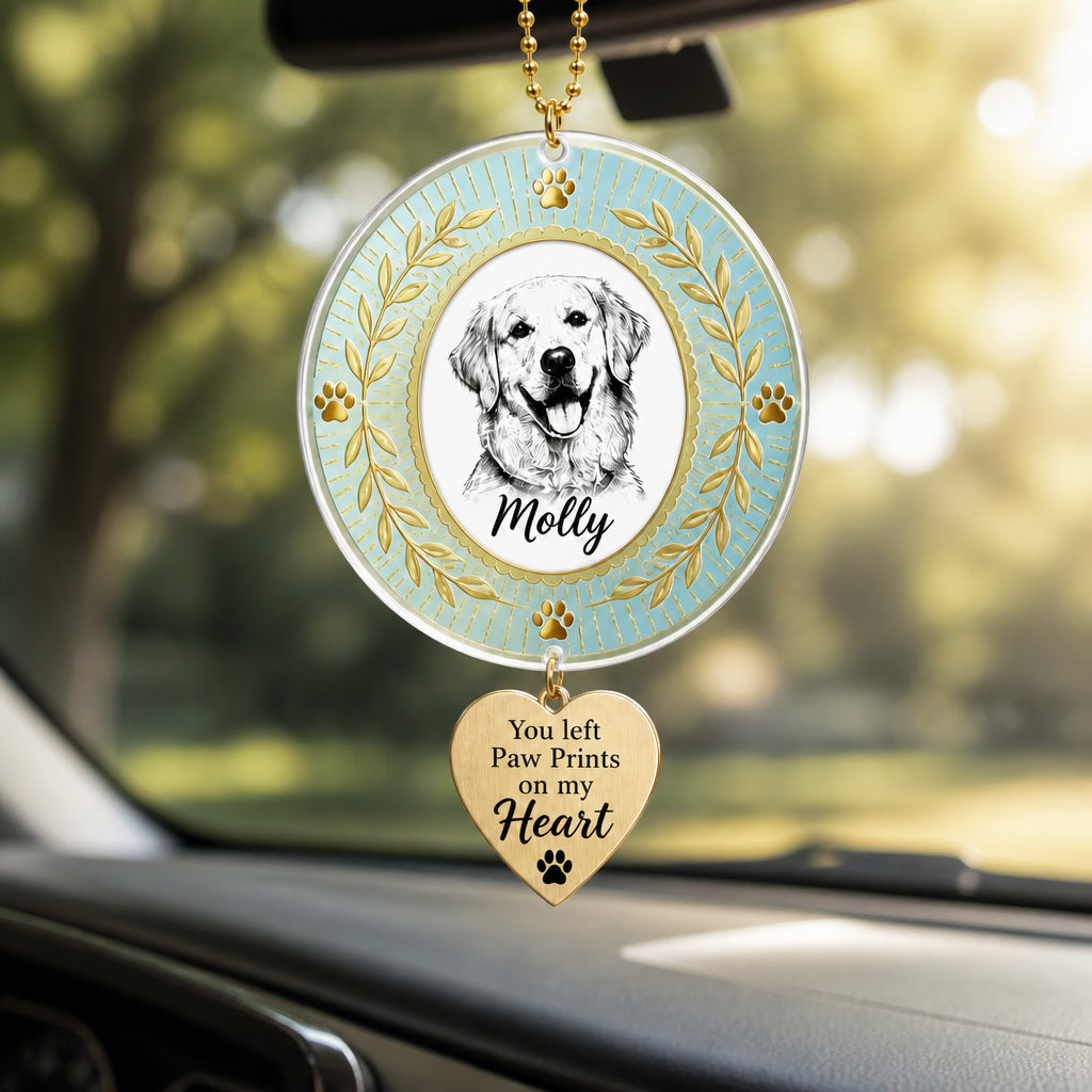 Angel Halo Pet Memorial Suncatcher with Custom Photo & Name - Personalized 1 Layered Suncatcher with Charm 1ce2e204-507e-4628-b8ee-df57bbf7d3d1.jpg