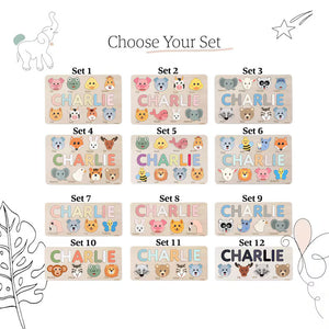 Custom Name Puzzle with Animals, Personalized Baby Gift, First Birthday Gift, Christmas Present, 0-3 Years Personalized Toy 1ce95d79-f4e0-4d1e-8db8-020b57f0929d-ghffhfg-3-.jpg