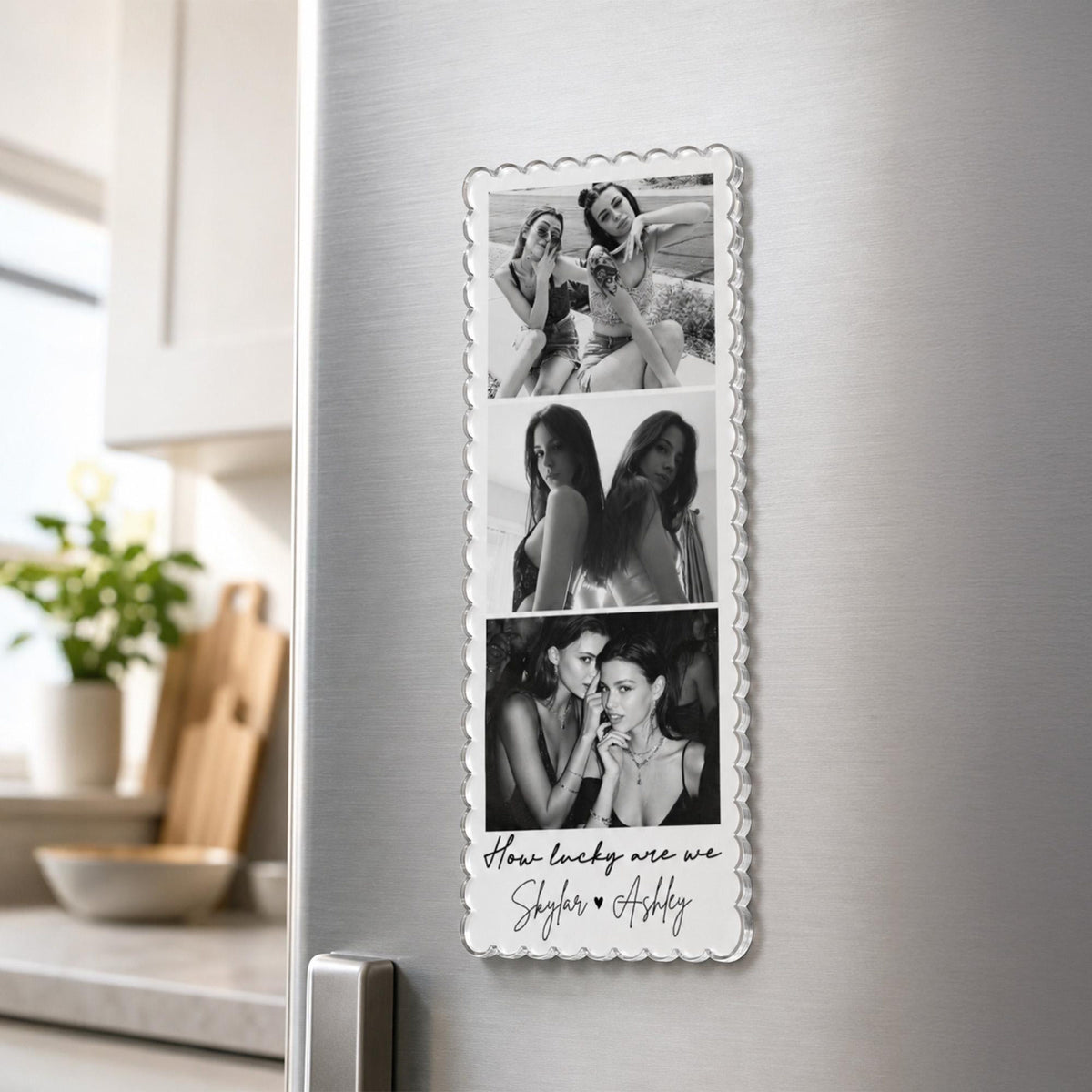 Custom Bestie Photo Strip Fridge Magnet, Bestie Birthday Gift, Friendship Gift, BFF Gift, Bridesmaid Gift, Gift For Bestie, Soul Sister Gift 1cee6141-1e40-4a8b-b9fa-8e2ae351e82f-5.jpg