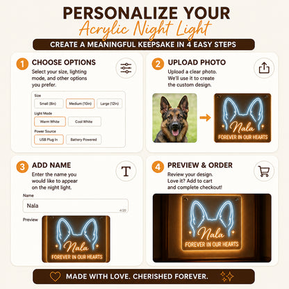 Pet Memorial Neon-Style Acrylic Night Light — Forever In Our Hearts (Name) - Personalized Acrylic Night Light 1ceea2c2-259b-445b-9851-bc775869e95a.jpg