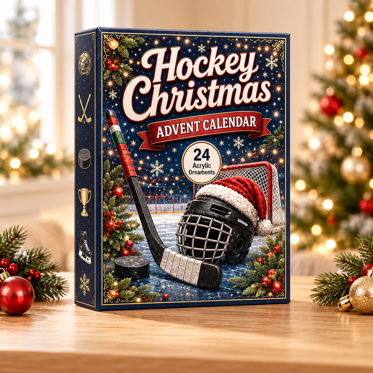 Hockey Christmas Advent Calendar 2026 - 24-Day Festive Countdown, Acrylic Charms Blind Box - Gift For Hockey Lovers 1cf19e4e-5d5f-445d-bd2a-5eee5c511f89-christmas-hockey-box.png
