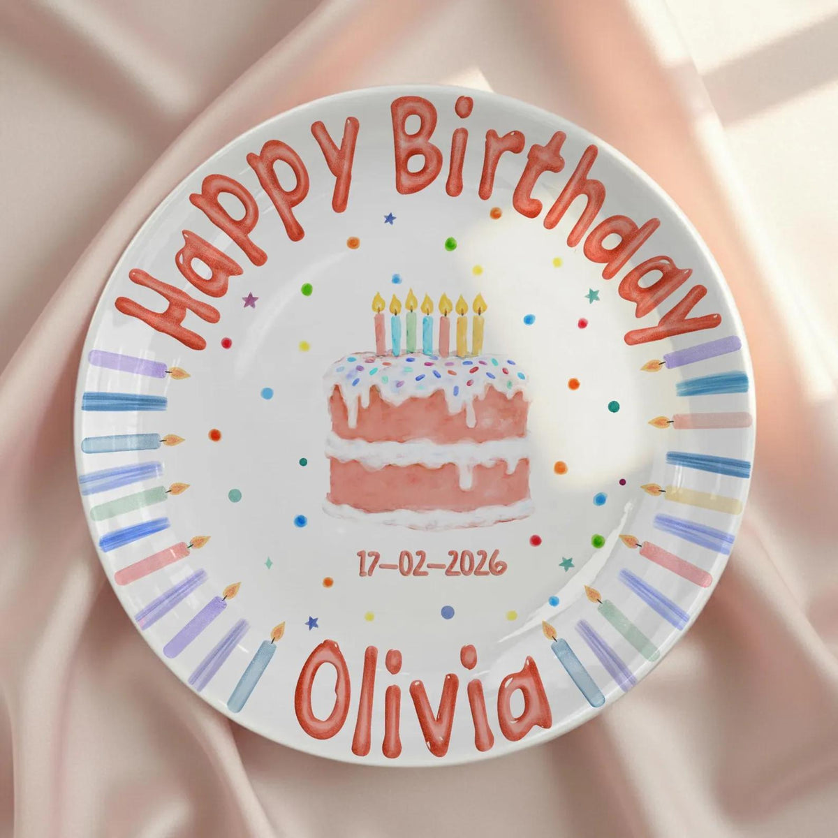 Personalized Birthday Plate Custom Name, Happy Birthday Ceramic Keepsake Gift, Kids Party Decor, Unique Birthday Gift for All Ages 1cf2b7c9-c4f1-4c11-8358-1f33eb12a856-12.jpg