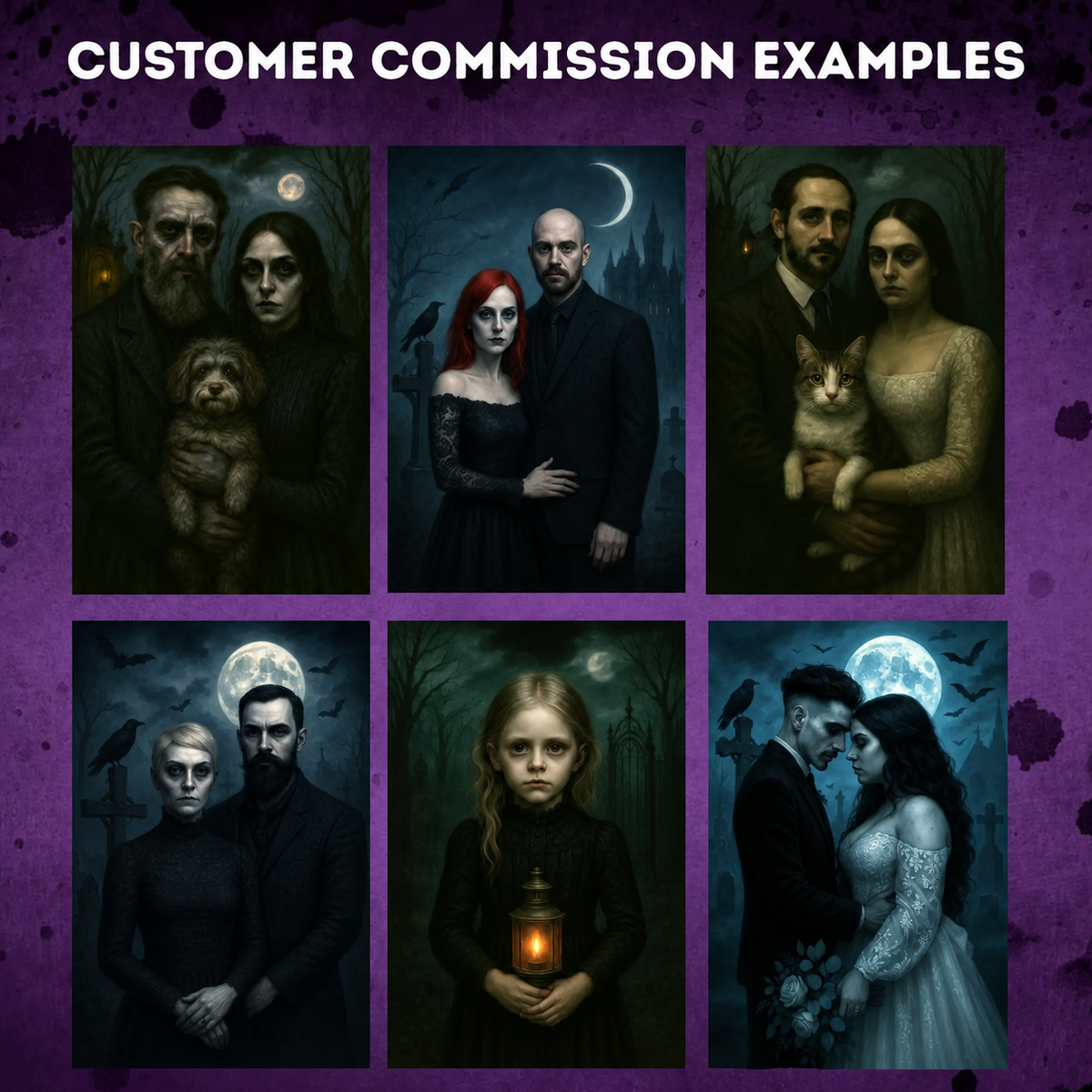 Into the Shadows Personalized Gothic Horror Portrait – Custom Photo Dark Victorian Family, Couple & Pet Wall Art, Spooky Halloween Keepsake & Gift 1d0529c2-745a-4ee0-8122-ba32343d4874-a6.png