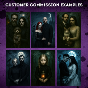 Into the Shadows Personalized Gothic Horror Portrait – Custom Photo Dark Victorian Family, Couple & Pet Wall Art, Spooky Halloween Keepsake & Gift 1d0529c2-745a-4ee0-8122-ba32343d4874-a6.png