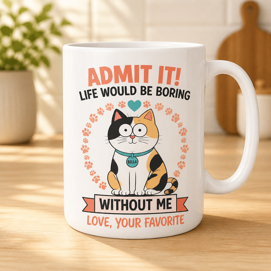 Admit It – Life Would Be Boring Without Me – Personalized Cat Name Mug - Personalized Mug 1d32f90a-6dbc-4306-9c0e-0f91615d7552.png