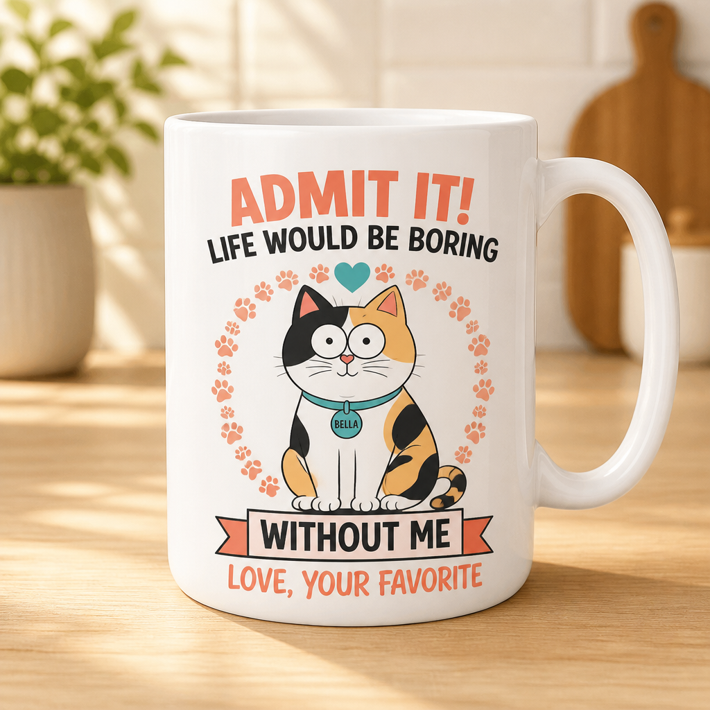 Admit It – Life Would Be Boring Without Me – Personalized Cat Name Mug - Personalized Mug 1d32f90a-6dbc-4306-9c0e-0f91615d7552.png