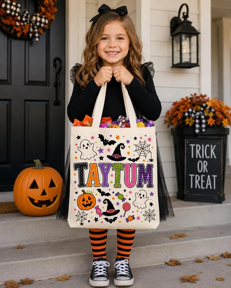 Personalized Trick or Treat Bags, Halloween Candy Bag Tote with Name, Custom Name Canvas Bag for Kids, Halloween Gift for Boys Girls 1d55f0f9-94cf-4860-9ad4-e56956aeceef-nhhhghg-2-.webp