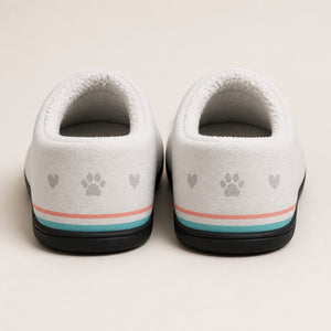 Custom Pet Face Cozy Slippers – Single Photo Badge with Name Pattern - Personalized Fleece Slipper 1d6d89cc-0442-4049-a7ca-f9ae01cbe173.jpg