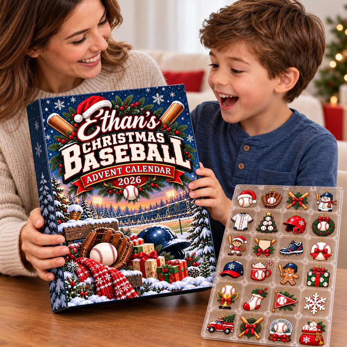 Custom Name Baseball Advent Calendar 2026, Christmas Countdown Box, 24 Baseball Charms, Personalized Holiday Keepsake, Baseball Player Gift 1db0d300-de8c-414b-87a0-9cb70eb9bd7c-il_1588xN.8582630422_p6j7.jpg