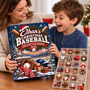 Custom Name Baseball Advent Calendar 2026, Christmas Countdown Box, 24 Baseball Charms, Personalized Holiday Keepsake, Baseball Player Gift 1db0d300-de8c-414b-87a0-9cb70eb9bd7c-il_1588xN.8582630422_p6j7.jpg