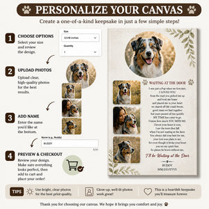 Waiting at the Door Pet Memorial Photo Canvas - Personalized Canvas 1db97a08-7010-4042-ad71-060dadb78697.jpg