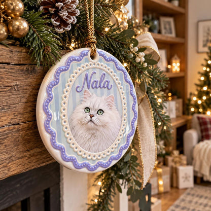 Personalized Custom Photo Pet 3D Ceramic Round Ornament, Christmas Vintage Frame Dog Cat Gift 1deb0801-e3f9-4758-974d-0052d851ebcc-l3.jpg