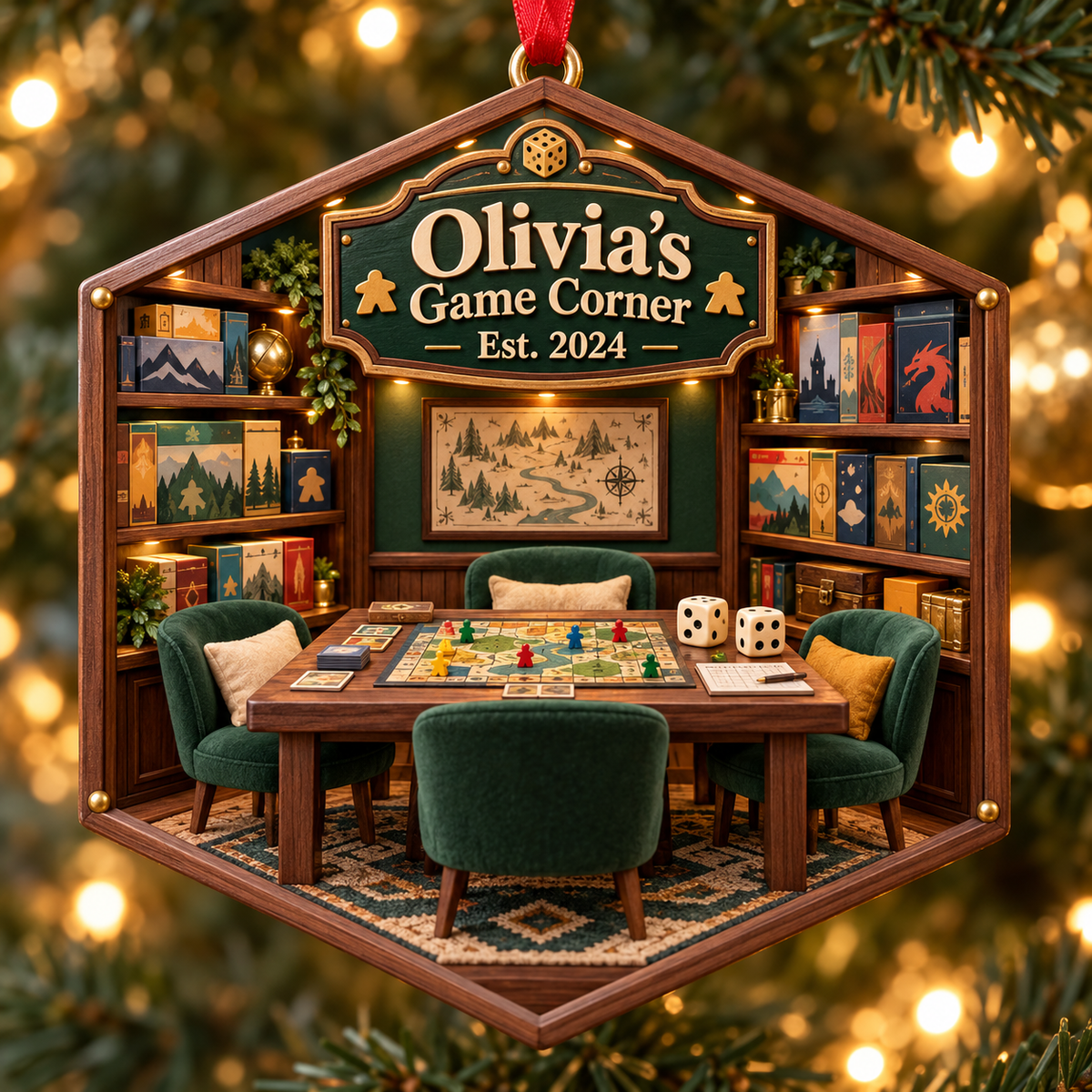Personalized Board Game Corner Christmas Ornament – Custom Name & Year, Board Game Lover Gift, Family Game Night Gift, Tabletop Gaming Christmas Keepsake 1dedef2b-a150-4e4f-9ab4-28ca57c00851-Olivia-s-Cozy-Christmas-Game-Corner-1-.png