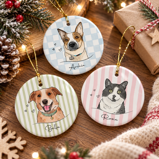 Custom Pet Ornament, Personalized Watercolor Dog/Cat Photo Ornament, Dog Christmas Ornament, Pet Memorial Gift 1df69781-3030-411c-9159-20b344a8e700-09553429-2fce-4552-b578-717f3f941f01.png