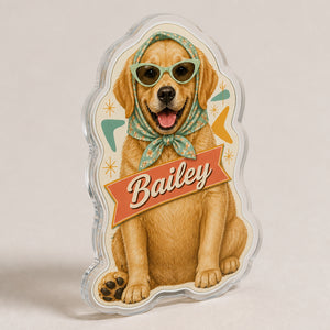 Custom Retro Pet Portrait Name Magnet - Personalized Acrylic Refrigerator Magnet - Soft Rubber Belly 1e516011-2c16-418e-835b-1e97e1868995.jpg