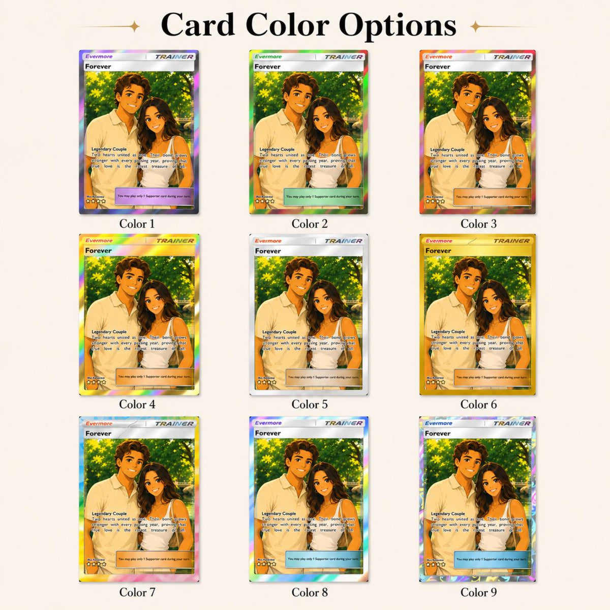 Custom Anniversary Card, Personalized Couple Cards, Photo Anime Wedding Cards, Gift for Him/Her 1e54b822-45d0-40ab-8bcd-b2cf9b589097-1-3.jpg