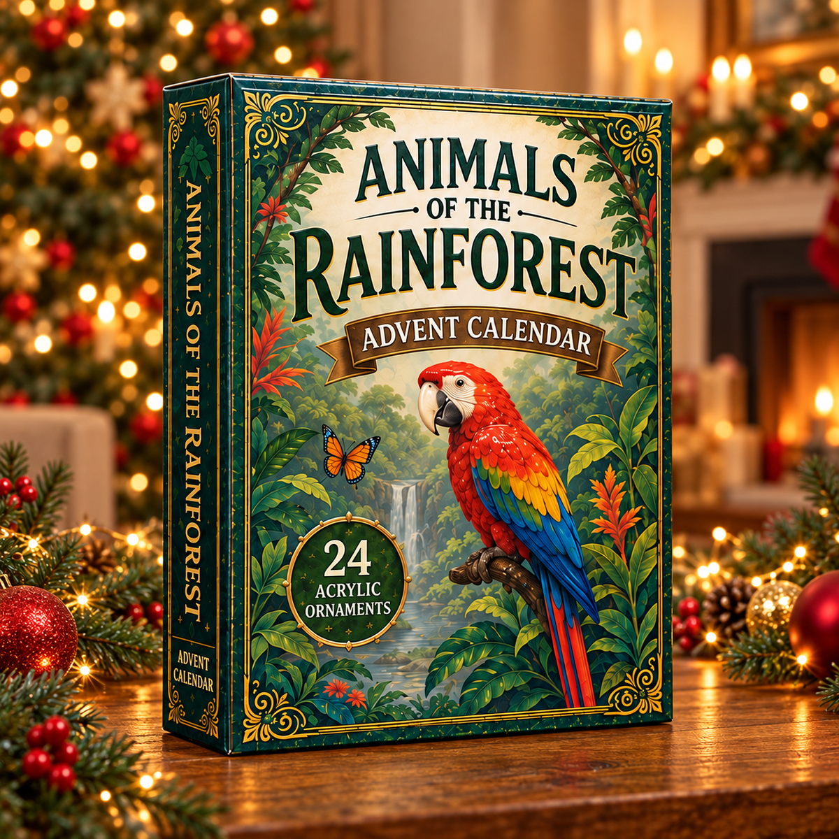 Rainforest Animals Life Advent Calendar 2026 - 24-Day Festive Countdown, Acrylic Charms Blind Box - Gift For Animal Lovers 1e578172-9921-45f2-9ec7-8cff2ff819cb-animal-box.png