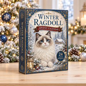 Winter Ragdoll Advent Calendar 2026 - 24-Day Festive Countdown, Acrylic Charms Blind Box - Gift For Cat Lovers 1e6552a4-b9f4-4de8-aa02-a0e542a82924-ragdoll-box.png