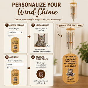 Pet Memorial Wind Chime – Favorite Hello, Hardest Goodbye - Personalized Windchime 1e82ccd9-7118-4daf-8b5b-cd0f168bdc23.jpg