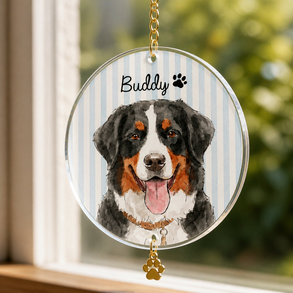 Custom Pet Portrait Hardcover Notebook - Personalized 1 Layered Suncatcher with Charm 1e856a22-465a-4010-a7b6-c4dd73f990cc.jpg
