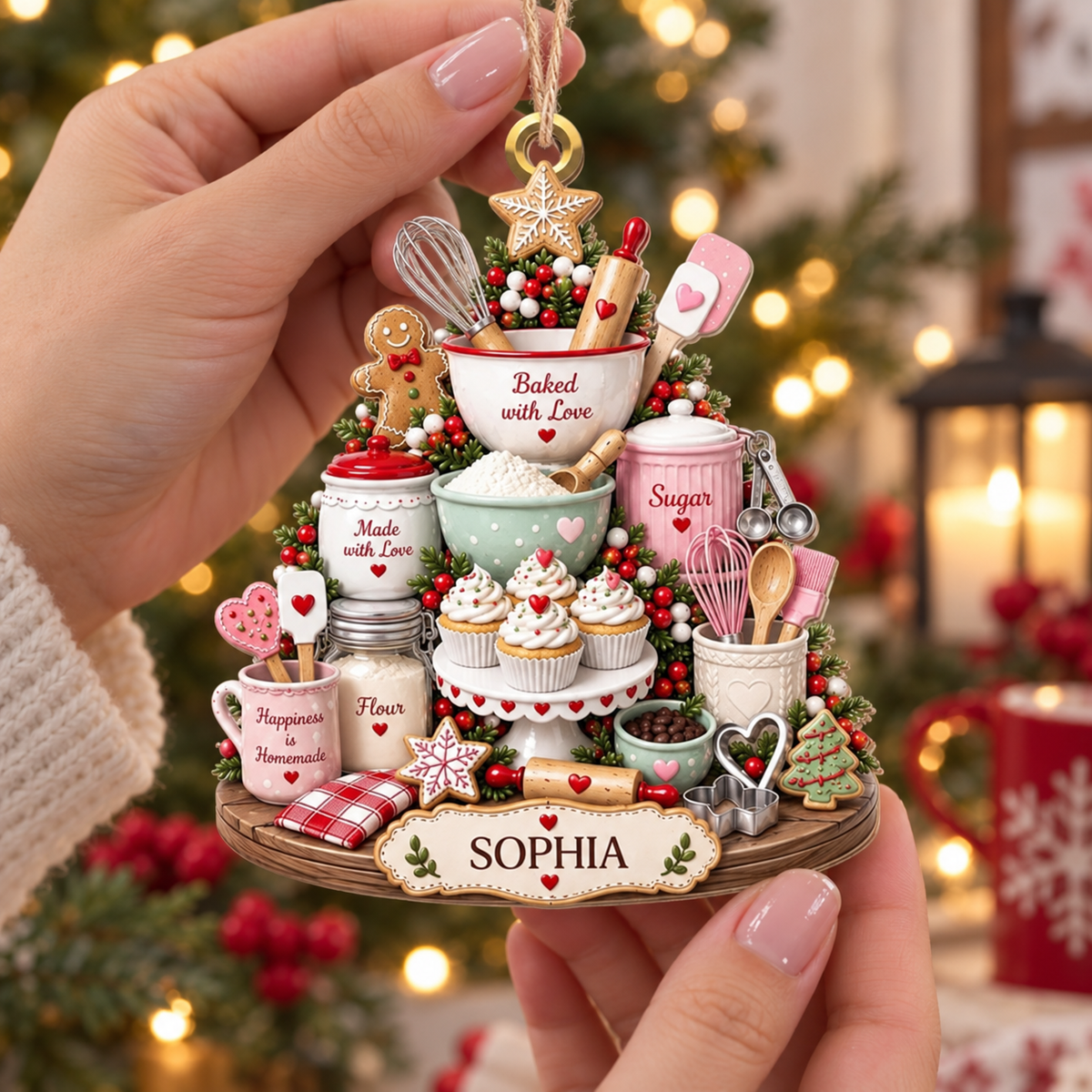 Christmas Baking Mixer Ornament, Custom Name Kitchen Mixer Christmas Keepsake, Baking Gift For Bakers, Gift For Baking Lovers, Gift For Her 1e8a0819-0557-4ed9-bd93-fe578e2e6b11-a0396c5e-5bd4-46c2-b6a8-c0a121f970f2.png