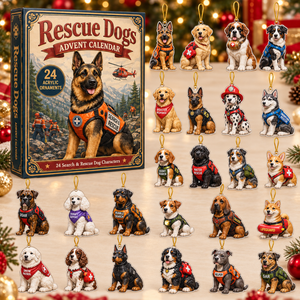 Rescue Dogs Advent Calendar 2026 - 24-Day Festive Countdown, Acrylic Charms Blind Box - Gift For Dog Lovers 1e92bfe5-699b-4e20-9dba-f4909a59c5be-rescue-dog-box-charms.png