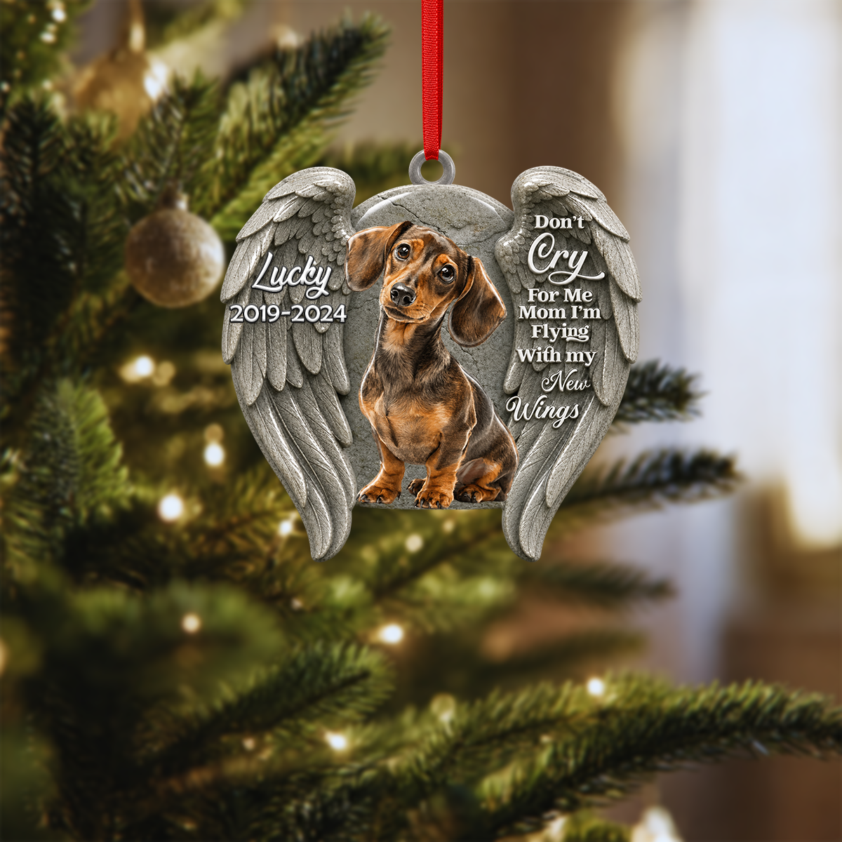 Do Not Cry For Me Christmas - Real 3D Raised Ornament 1ea82f26-85e9-44a7-b4fb-02d2fcf4e3ff-5.png