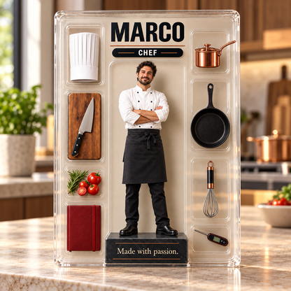 Personalized Chef Acrylic Table Sign, Custom Shape Photo & Name Plaque, Kitchen Counter Decor, Gift for Chefs and Cooking Lovers 1eb18bd9-da61-42b2-a733-99b3079032ce-B-ng-hi-u-acrylic-u-b-p-Marco-2.png