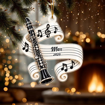 Classic Music Instrument Gift For Band Student, Music Teacher - Personalized Ornament 1ed3209c-6b43-4ae6-8044-b8f0df3b2b6e-5.png