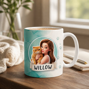 Custom Pet Portrait Mug – Watercolor Badge Style - Personalized Mug 1ed34b59-80f9-46a6-a3e2-7f567d4040cd.jpg