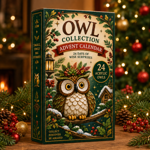 Owl Wonders Advent Calendar 2026 - 24-Day Festive Countdown, Acrylic Charms Blind Box - Gift For Animal Lovers 1ee8d551-ba86-4520-ad39-c3d75c045b70-owl-box.png