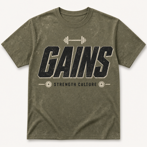GAINS Bold Gym Tee - T-Shirt - All over printed 1ef5382e-5828-4a03-8789-0d7dd38dcb91.png