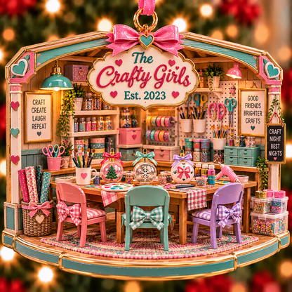 Personalized Crafty Girls Christmas Ornament – Custom Name & Year, Craft Night Gift for Best Friends, DIY Craft Lover Gift, Girls Friendship Keepsake 1ef6ef0c-a3d1-4c0f-b77f-d1a15b818296-The-Crafty-Girls-Ornament-Studio.png