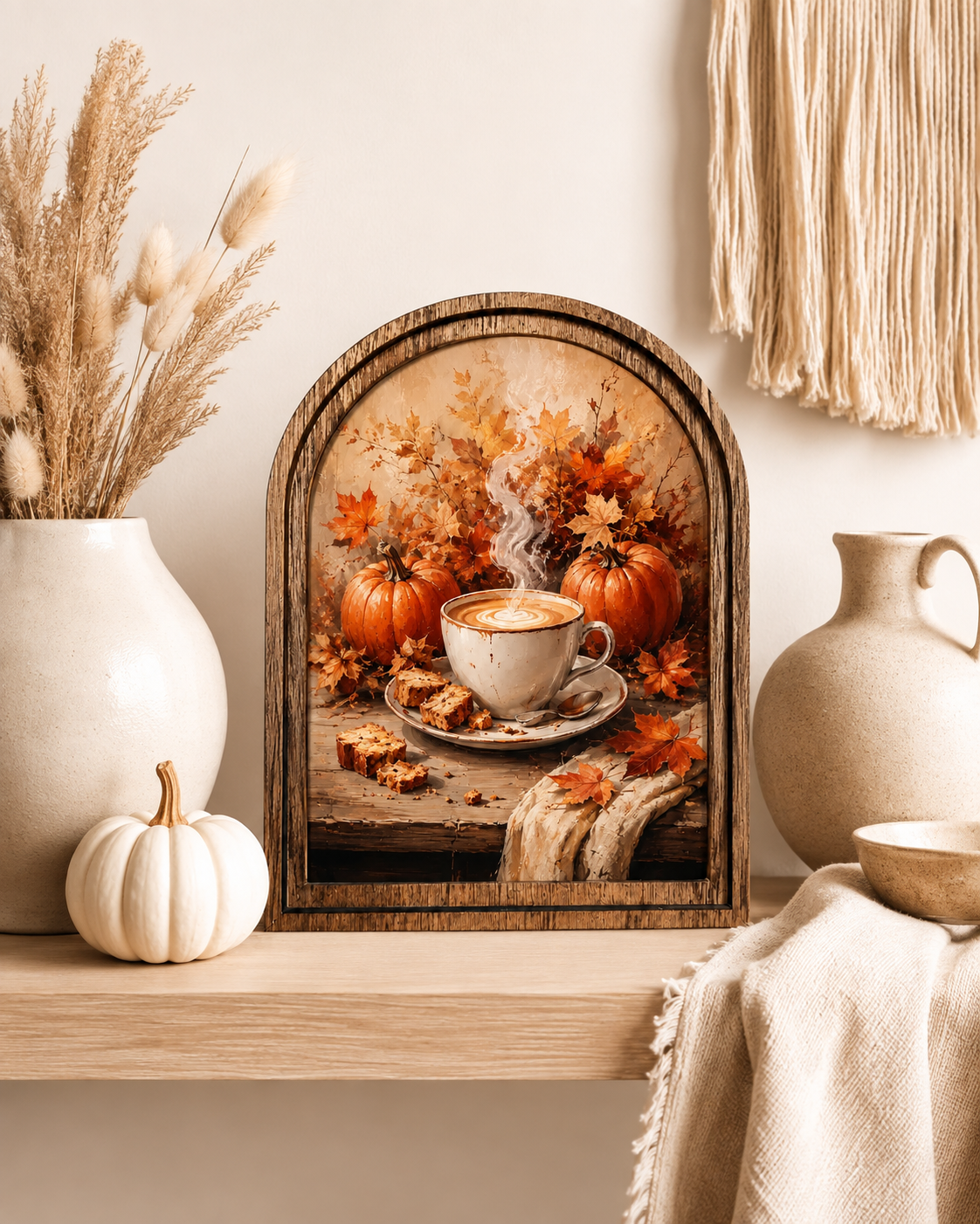 Personalized Happy Fall Wooden Arch Sign, Custom Name Autumn Decor, Pumpkin Coffee Fall Tabletop Sign, Rustic Thanksgiving Home Decor 1eff1b67-c73c-4ad1-95d6-cee049adfd9b-quy4.png
