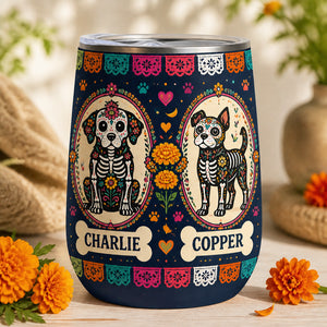 Sugar Skull Dogs Wine Tumbler – Personalized Pet Names - Personalized Wine Tumbler 1f2e05ef-494d-46f2-90bc-c5fda326527a.jpg