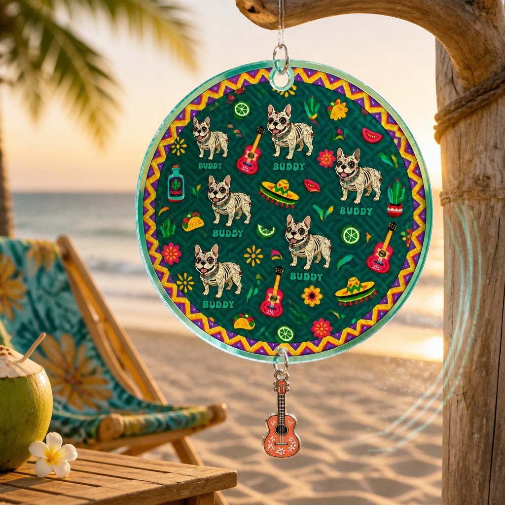 Custom Pet Surf Pattern Beach Shorts - Personalized 1 Layered Suncatcher with Charm 1f4a5ca8-10a1-4787-aef2-f8f2a0844dd3.jpg